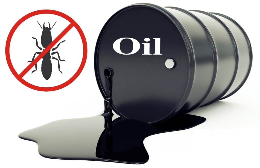 Sử dụng dầu hỏa để diệt mối mọt