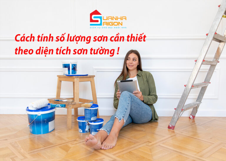 Cách tính diện tích sơn tường theo m2: nhanh và chuẩn nhất - Sửa Nhà ...