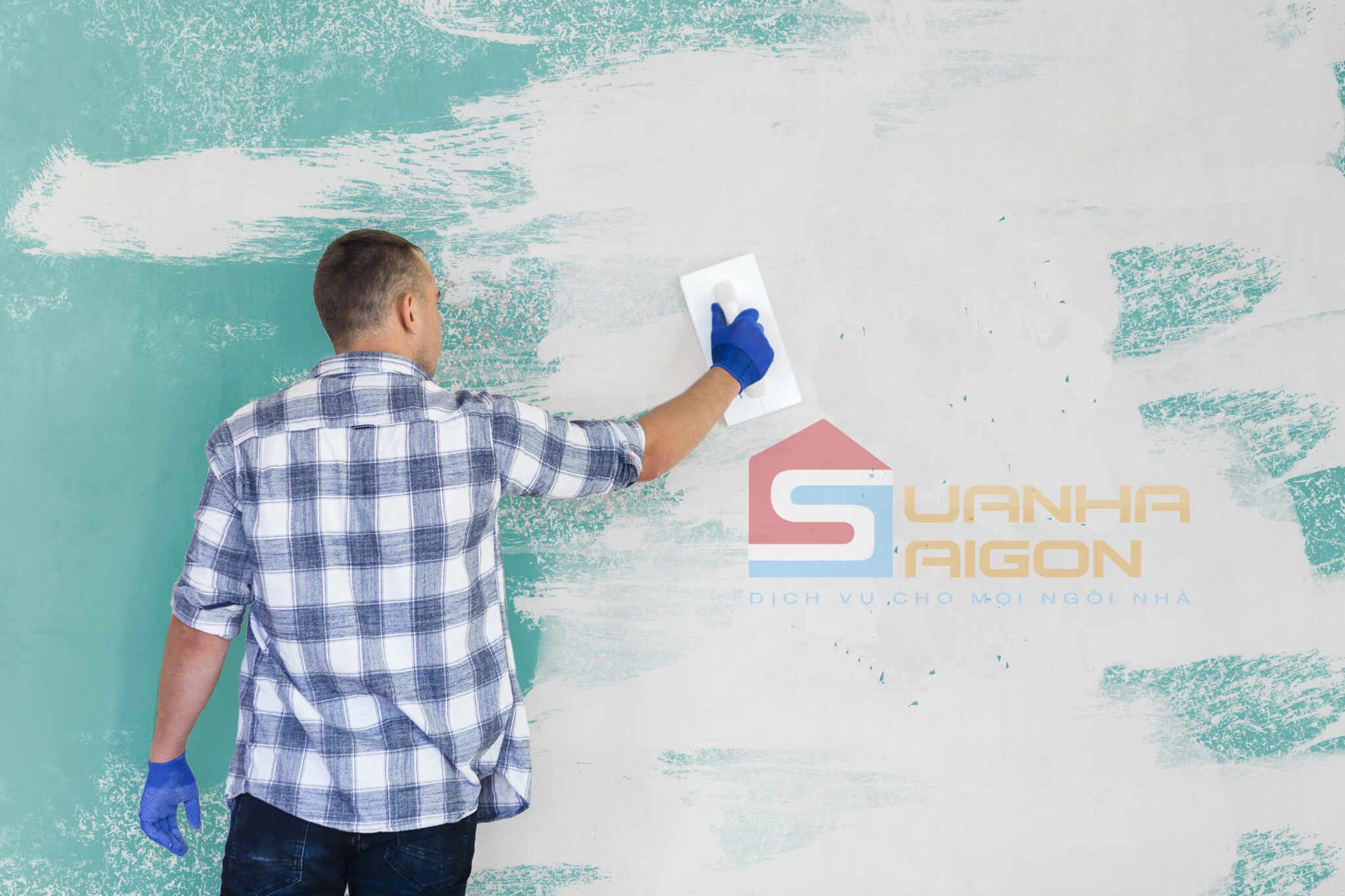 Hướng dẫn cách tự sơn tường nhà cực chuẩn - Sửa Nhà Sài Gòn